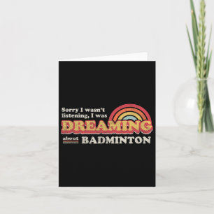 Badminton-ontwerp Kaart