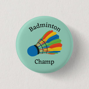 Badminton-ontwerp Ronde Button 3,2 Cm