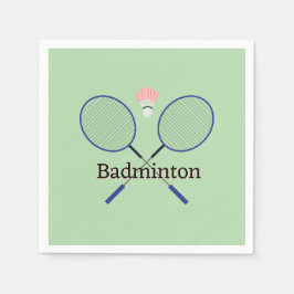 Badminton-ontwerp Servet