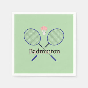 Badminton-ontwerp Servet