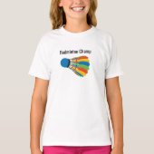 Badminton-ontwerp T-shirt (Voorkant)