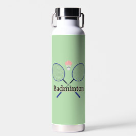 Badminton-ontwerp Waterfles