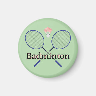 badminton-ontwerpmagneet magneet