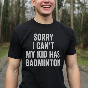 Badminton Ouder Badminton Mama Papa Grappig T-shirt