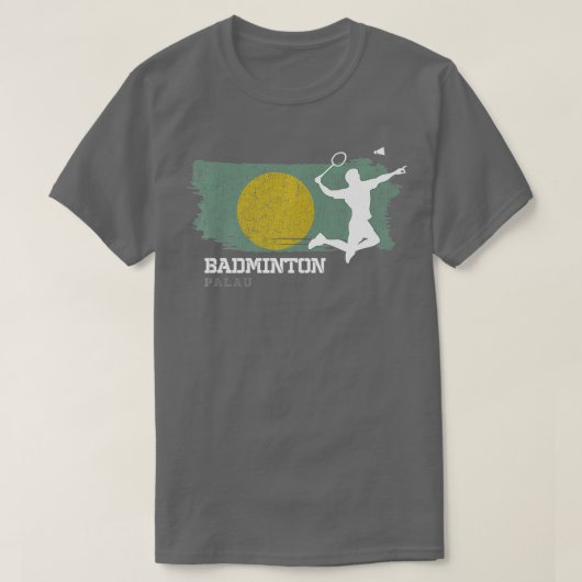 Badminton Palau Net Games Player Badminton 1 T-shirt (Design voorkant)