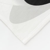 Badminton Panda Getting Sweaty miste Fleece Deken (Hoek)