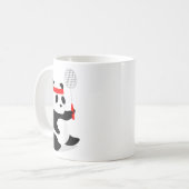Badminton Panda Zweterig Gemist Koffiemok (Voorkant links)
