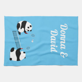 Badminton Pandas Sports Towel Theedoek