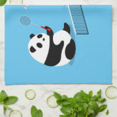 Badminton Pandas Sports Towel Theedoek (Gevouwen)