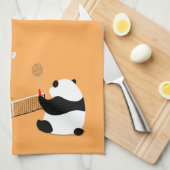 Badminton Pandas Sports Towel Theedoek (Quarter Fold)