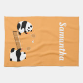 Badminton Pandas Sports Towel Theedoek (Horizontaal)