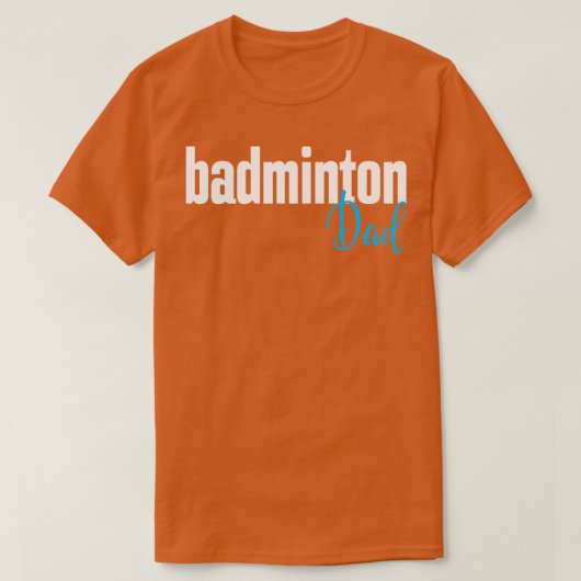 Badminton Pap 1 T-shirt (Design voorkant)