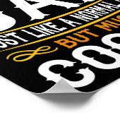 Badminton Pap Poster (Hoek)