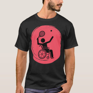 Badminton Paralympische Spelen T 1 T-shirt