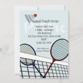 Badminton Party / Picknick Kaart (Voorkant)