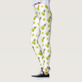 Badminton Pattern - Badminton Leggings - Shuttle (Links)
