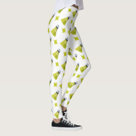 Badminton Pattern - Badminton Leggings - Shuttle