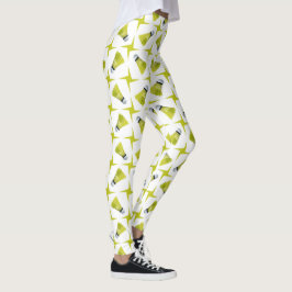 Badminton Pattern - Badminton Leggings - Shuttle