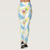 Badminton Pattern - Badminton Leggings - Shuttle (Achterkant)