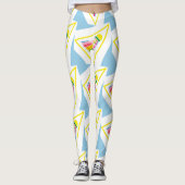 Badminton Pattern - Badminton Leggings - Shuttle (Voorkant)