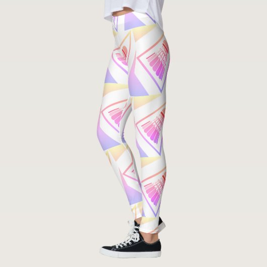 Badminton Pattern - Badminton Leggings - Shuttle (Links)