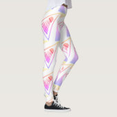 Badminton Pattern - Badminton Leggings - Shuttle (Rechts)