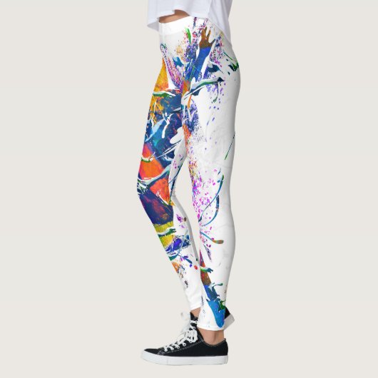 Badminton Pattern - Leggings voor Badminton Player (Links)