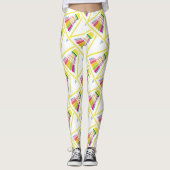 Badminton Pattern - Leggings voor de zomer - Shutt (Voorkant)