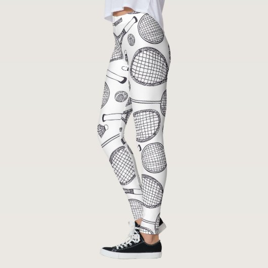 Badminton Pattern - Tennis Leggings - Squash (Links)