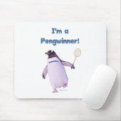 Badminton Penguin Muismat (Met muis)
