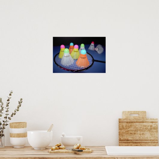 Badminton Photo Poster (Keuken)