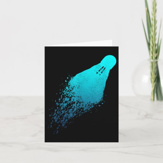 Badminton Player  Badminton Kaart (Voorkant)