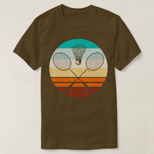  badminton player badminton t-shirt (Design voorkant)