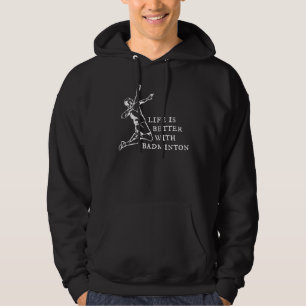 Badminton Player-cadeaus Hoodie
