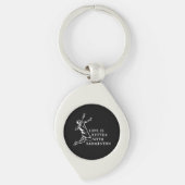 Badminton Player-cadeaus Sleutelhanger (Voorkant)