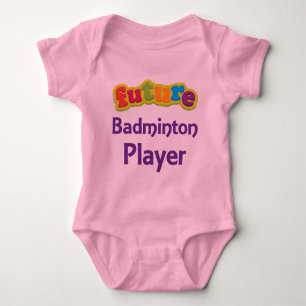 Badminton Player (Future) voor het kind Romper