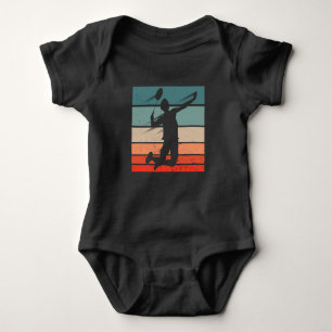 Badminton Player Jump Smash Romper