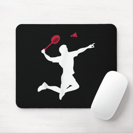 Badminton Player Muismat (Met muis)