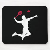 Badminton Player Muismat (Voorkant)