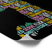 Badminton Player Poster (Hoek)