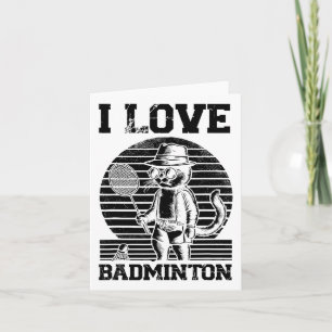 Badminton Player Shuttle 1 Kaart