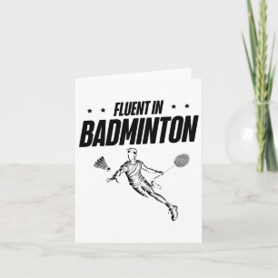 Badminton Player Shuttle 2 Kaart