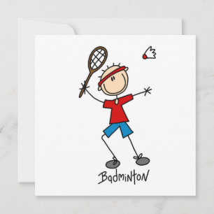 Badminton Player T-shirts en cadeaus