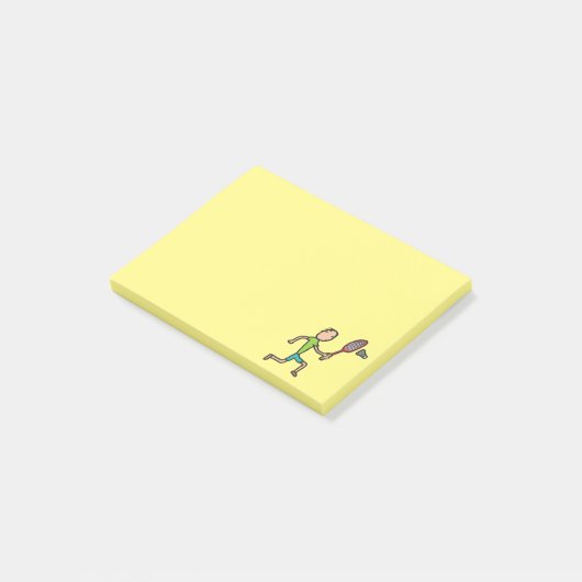 Badminton Post-it® Notes (Schuin)