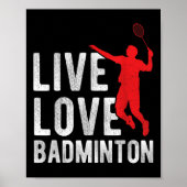 Badminton Poster (Voorkant)