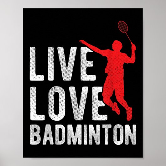 Badminton Poster (Voorkant)