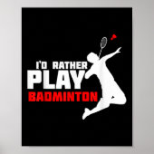 Badminton Poster (Voorkant)