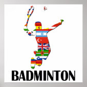 Badminton Poster (Voorkant)
