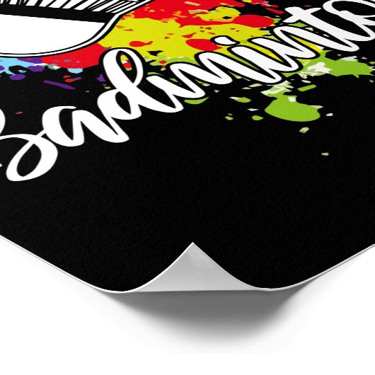 Badminton Poster (Hoek)