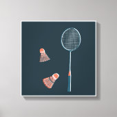  badminton print - hand getekend voor je! (Voorkant)